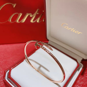 Cartier最新款無鉆釘子手鐲