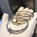 Cartier最新款無鉆釘子手鐲