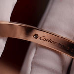 Cartier经典款LOVE四鉆手鐲