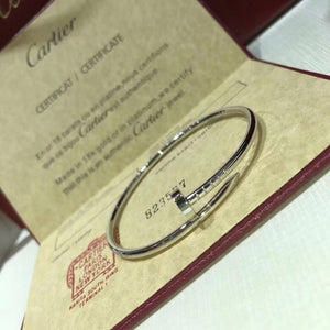Cartier最新款無鉆釘子手鐲