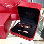 Cartier经典款LOVE無鉆手鐲
