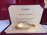 Cartier经典款LOVE四鉆手鐲