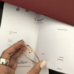 Cartier最新款無鉆釘子手鐲