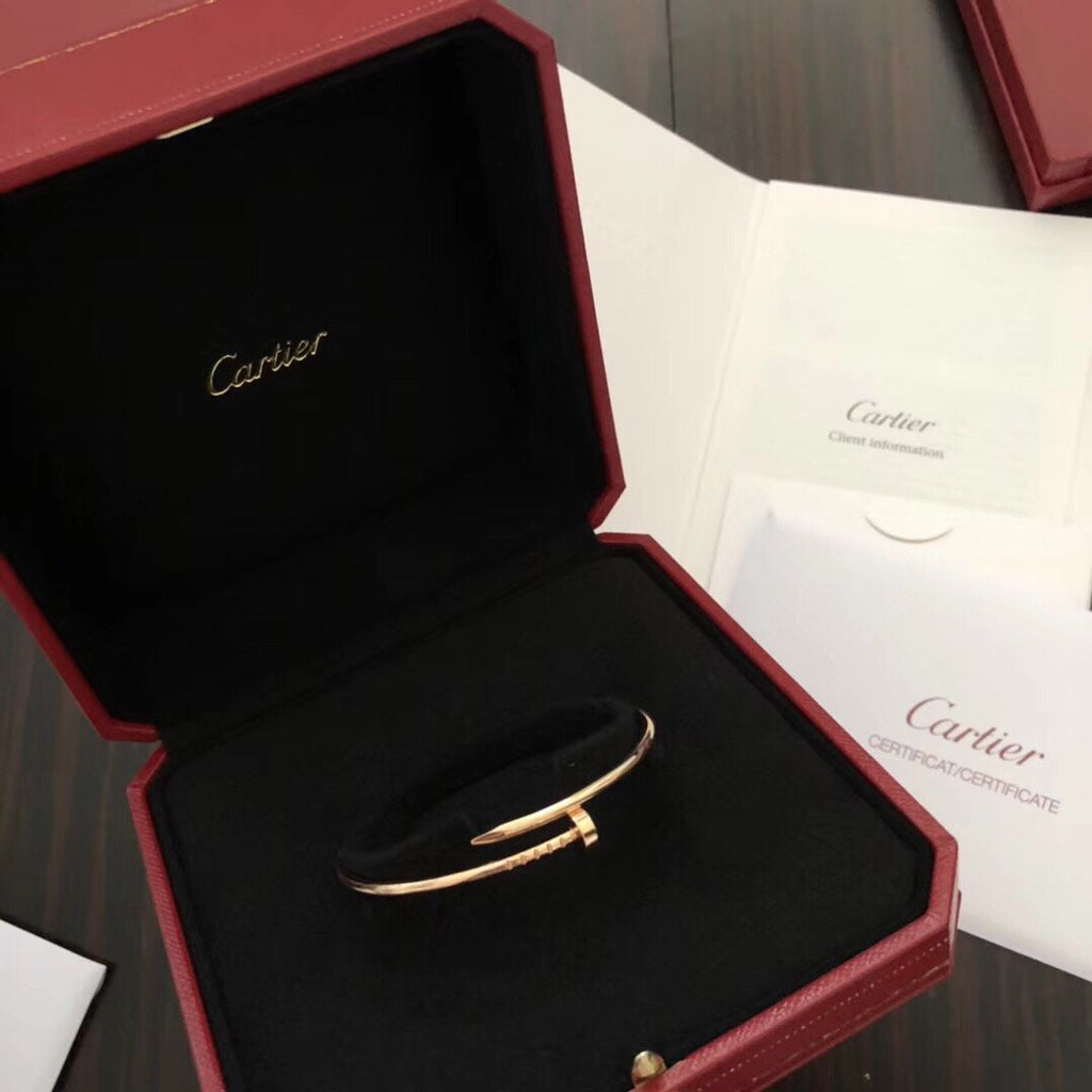 Cartier最新款無鉆釘子手鐲