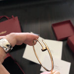 Cartier最新款無鉆釘子手鐲