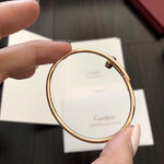 Cartier最新款無鉆釘子手鐲